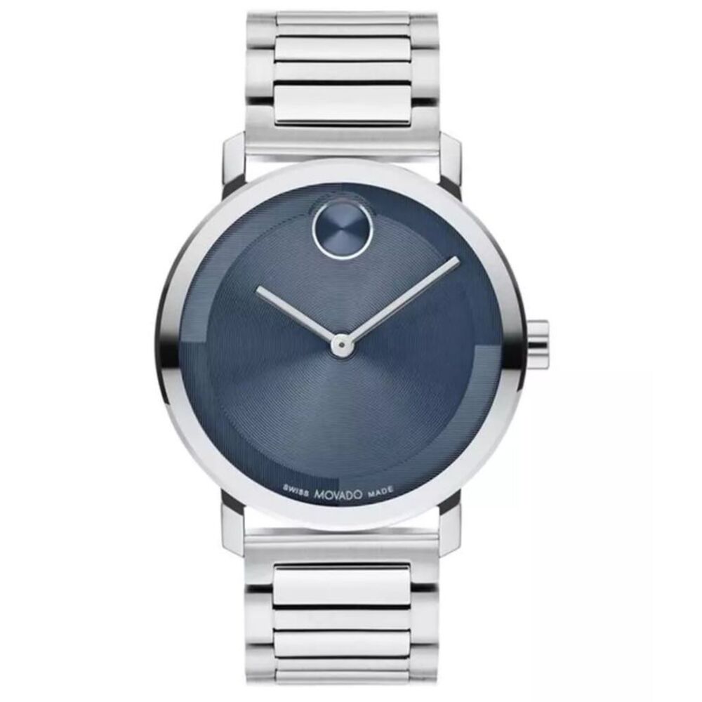Movado Men's Bold evolution Blue Dial Watch - 3601155